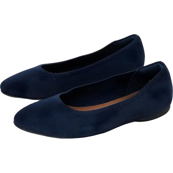 Style & Co Tallyy Navy Ballet Flats Slip-On Women's US 6M - Picture 2 of 6